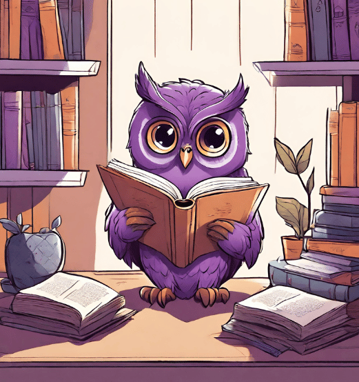 Purple Owl Reading